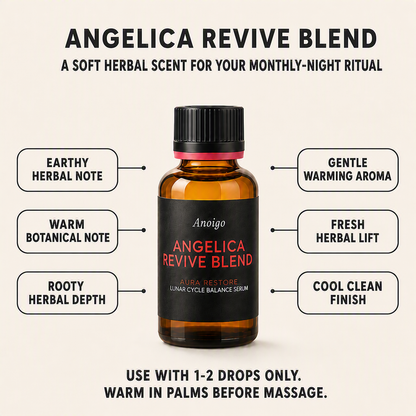 03 RESTORE & 04 BLOOM | ANOIGO Post-Period Recovery & Evening Relaxation Routine Oil