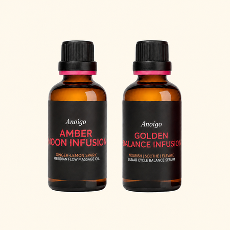 01 WARM + 02 CALM | Your Complete Period Night Ritual Duo | ANOIGO